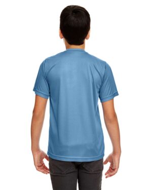 UltraClub Youth Cool & Dry Sport Performance Interlock T-shirt - Image 9