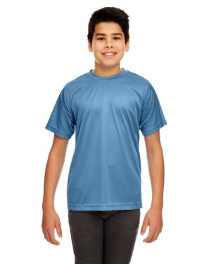 UltraClub Youth Cool & Dry Sport Performance Interlock T-shirt - Image 8