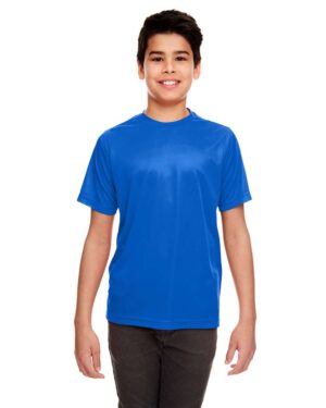 UltraClub Youth Cool & Dry Sport Performance Interlock T-shirt - Image 16