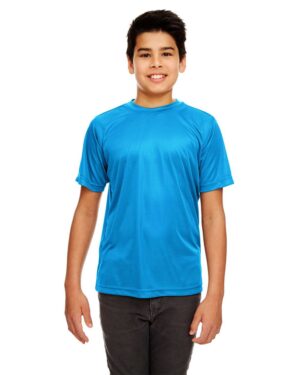 UltraClub Youth Cool & Dry Sport Performance Interlock T-shirt - Image 18