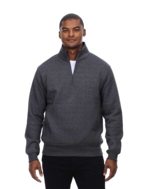 Threadfast Apparel Unisex Ultimate Fleece Quarter-Zip Sweatshirt - Image 4