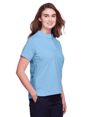 UltraClub Women's Lakeshore Stretch Cotton Performance Polo - Image 9