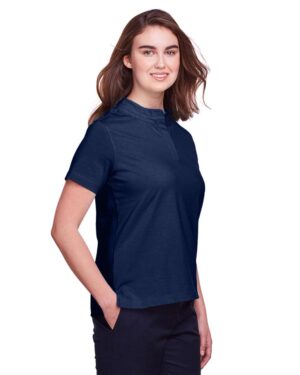UltraClub Women's Lakeshore Stretch Cotton Performance Polo - Image 23