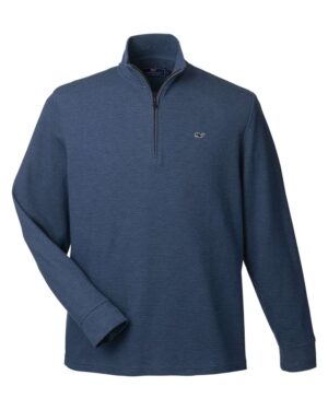 vineyard vines Men's Saltwater Quarter-Zip Pullover - Image 7