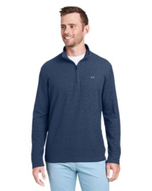 vineyard vines Men's Saltwater Quarter-Zip Pullover - Image 10