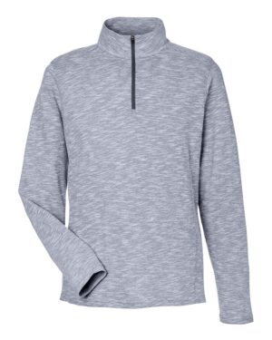 North End Men's Eclipse Jacquard Quarter-Zip Pullover - Image 13