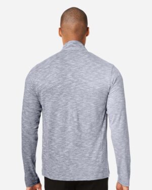 North End Men's Eclipse Jacquard Quarter-Zip Pullover - Image 18