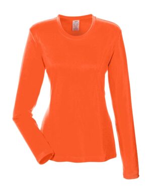 UltraClub Women's Cool & Dry Performance Long Sleeve Top - Image 5