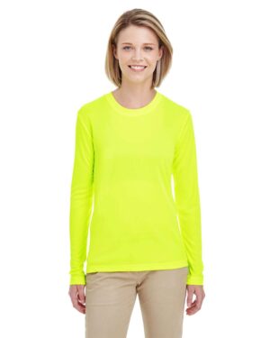 UltraClub Women's Cool & Dry Performance Long Sleeve Top - Image 10