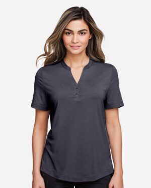 North End Women's JAQ Snap-Up Stretch Performance Polo - Image 13