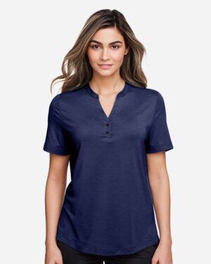 North End Women's JAQ Snap-Up Stretch Performance Polo - Image 18