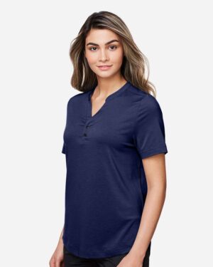 North End Women's JAQ Snap-Up Stretch Performance Polo - Image 19