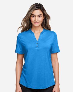 North End Women's JAQ Snap-Up Stretch Performance Polo - Image 23