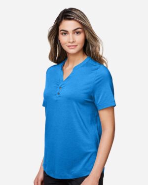 North End Women's JAQ Snap-Up Stretch Performance Polo - Image 24