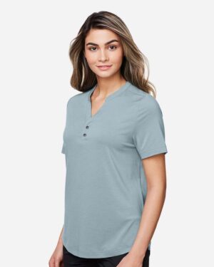 North End Women's JAQ Snap-Up Stretch Performance Polo - Image 29