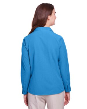 UltraClub Women's Bradley Performance Woven Shirt - Image 7