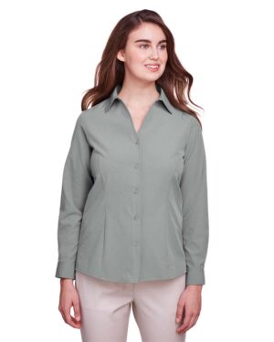 UltraClub Women's Bradley Performance Woven Shirt - Image 10