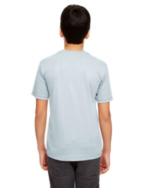 UltraClub Youth Cool & Dry Basic Performance T-Shirt - Image 4