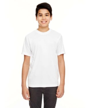 UltraClub Youth Cool & Dry Basic Performance T-Shirt - Image 8