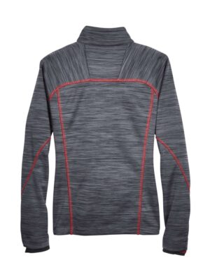 North End Women's Flux Mélange Bonded Fleece Jacket - Image 12
