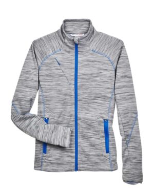 North End Women's Flux Mélange Bonded Fleece Jacket - Image 21