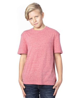 Threadfast Apparel Youth Triblend T-Shirt - Image 8