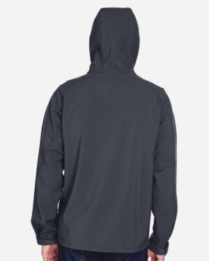 North End Men's Prospect Two-Layer Fleece Bonded Soft Shell Hooded Jacket - Image 15