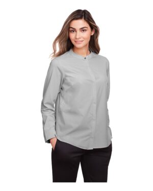 North End Women's Borough Stretch Performance Shirt - Image 5