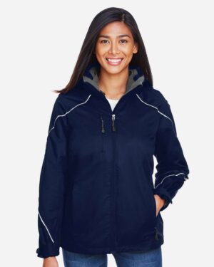 North End Women's Angle 3-in-1 Jacket with Bonded Fleece Liner - Image 8