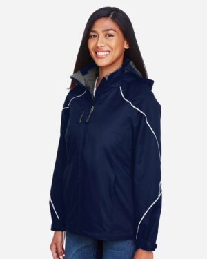 North End Women's Angle 3-in-1 Jacket with Bonded Fleece Liner - Image 9