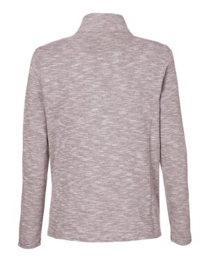 North End Women's Eclipse Jacquard Quarter-Zip Pullover - Image 8