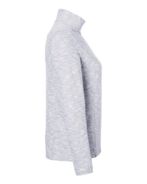 North End Women's Eclipse Jacquard Quarter-Zip Pullover - Image 21