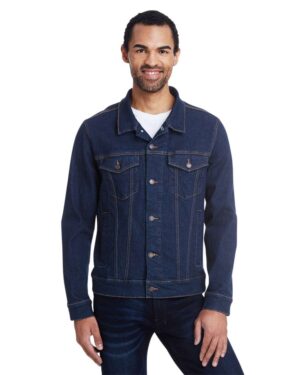 Threadfast Apparel Unisex Denim Jacket - Image 4