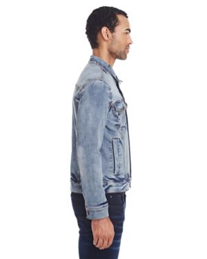 Threadfast Apparel Unisex Denim Jacket - Image 8