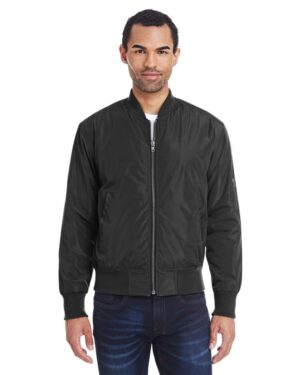 Threadfast Apparel Unisex Bomber Jacket - Image 3