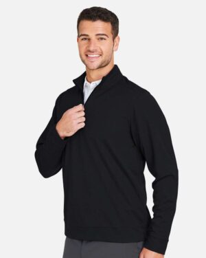 North End Men's Express Tech Performance Pique Quarter-Zip Pullover - Image 5