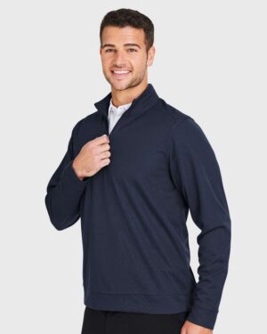 North End Men's Express Tech Performance Pique Quarter-Zip Pullover - Image 17