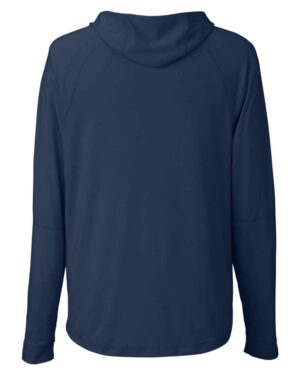 North End Unisex JAQ Stretch Performance Hooded Long Sleeve T-Shirt - Image 14