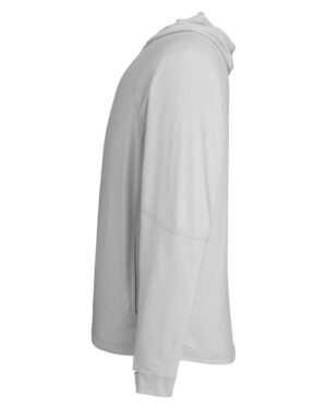 North End Unisex JAQ Stretch Performance Hooded Long Sleeve T-Shirt - Image 21