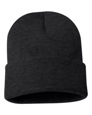 Sportsman 12" Solid Cuffed Beanie - Image 26