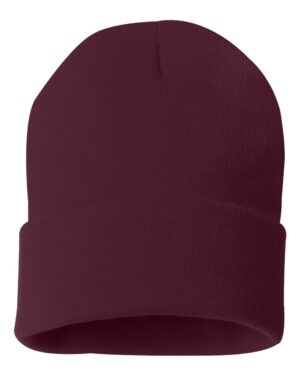 Sportsman 12" Solid Cuffed Beanie - Image 46