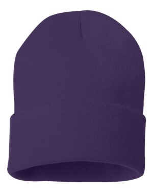 Sportsman 12" Solid Cuffed Beanie - Image 61