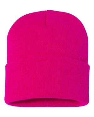 Sportsman 12" Solid Cuffed Beanie - Image 49