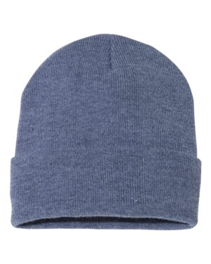 Sportsman 12" Solid Cuffed Beanie - Image 33