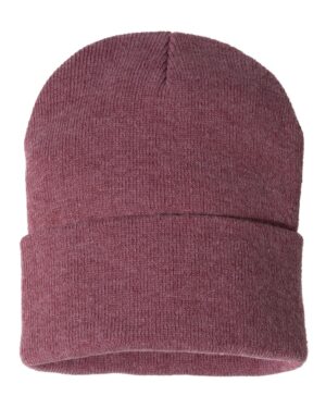 Sportsman 12" Solid Cuffed Beanie - Image 24