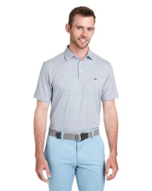 vineyard vines Men's Heathered Winstead Sankaty Polo - Image 10