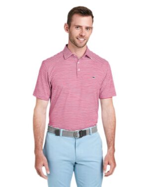 vineyard vines Men's Heathered Winstead Sankaty Polo - Image 22