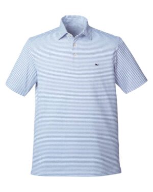 vineyard vines Men's Heathered Winstead Sankaty Polo - Image 25