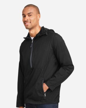 North End Men's Aura Lightweight Packable Anorak - Image 4
