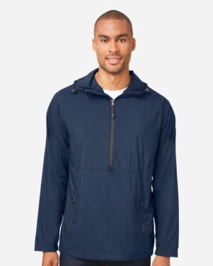 North End Men's Aura Lightweight Packable Anorak - Image 8
